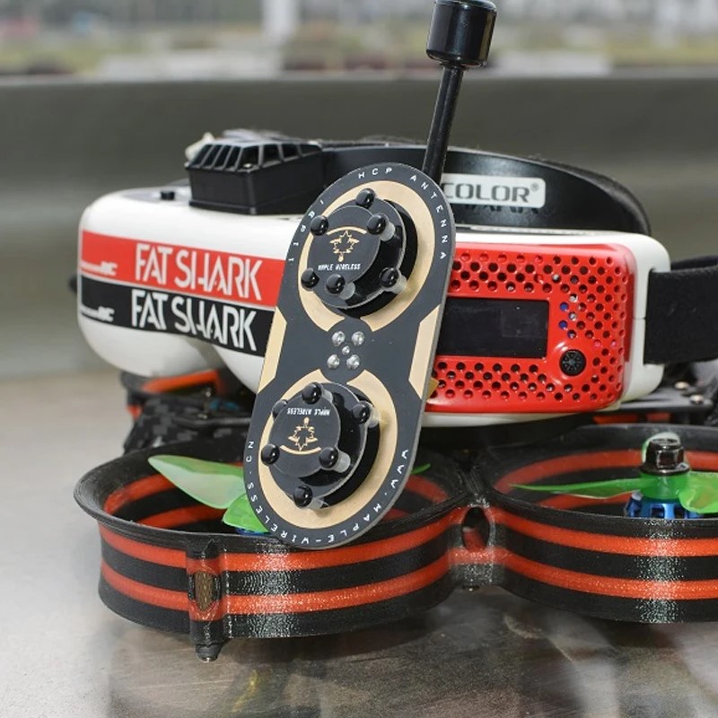 Antena daun Maple nirkabel 11d - Skyzone Sky04O Pro Fpv Goggles ulasan dan harga
