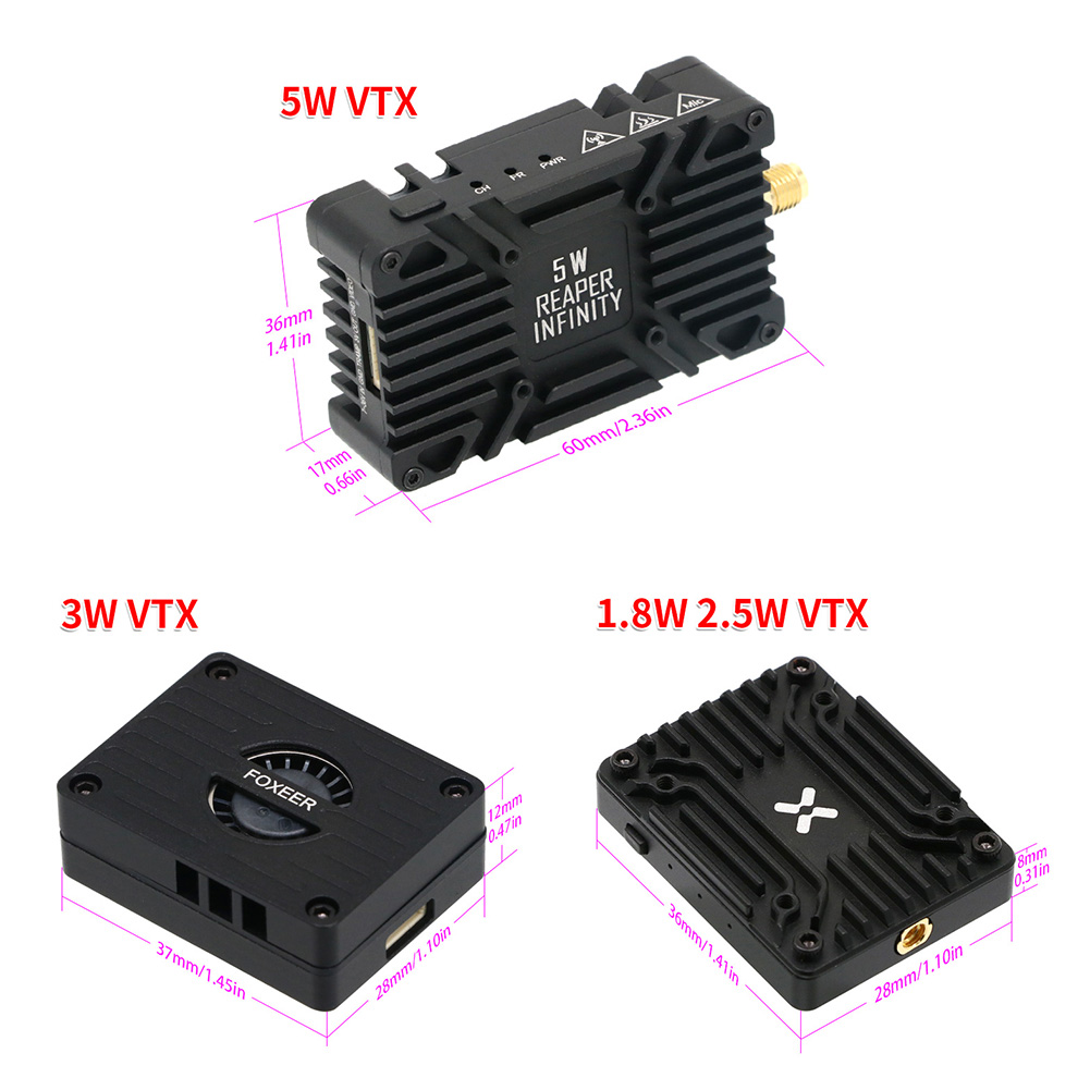 Foxeer Reaper Extreme V2 5.8G  - Foxeer Reaper Extreme 2.5W Vtx ulasan dan harga